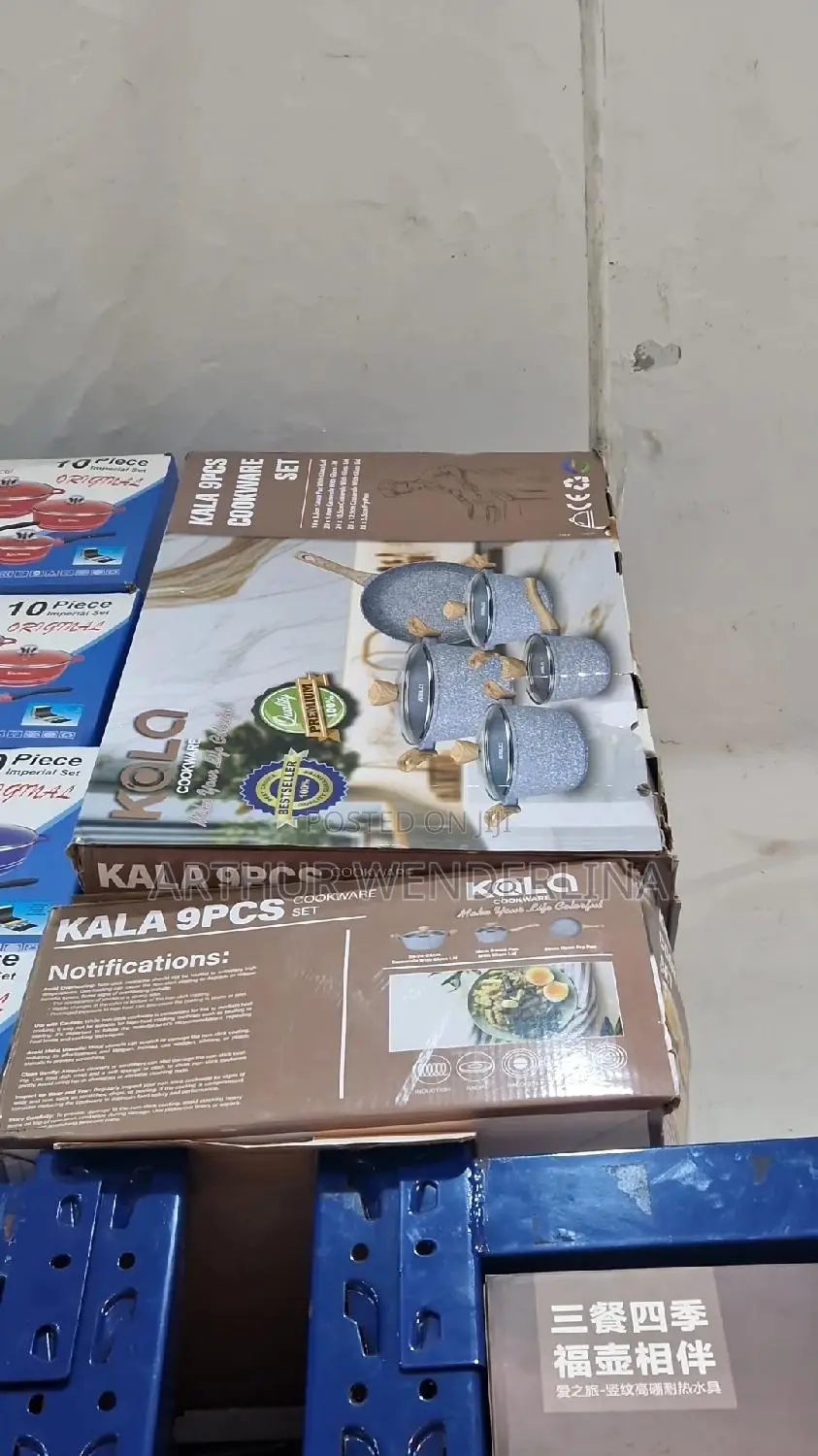 Kala 9pcs Cookware Sets