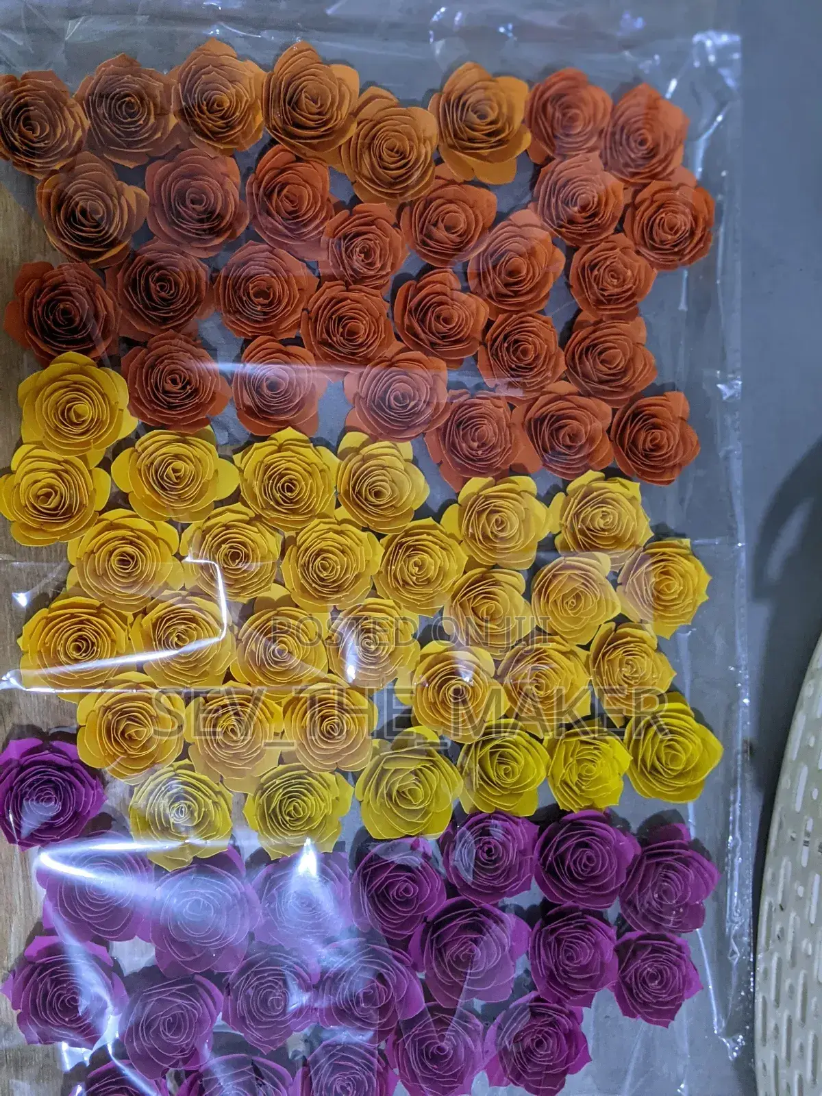 Paper Flowers and Vase Available for a Cool Price