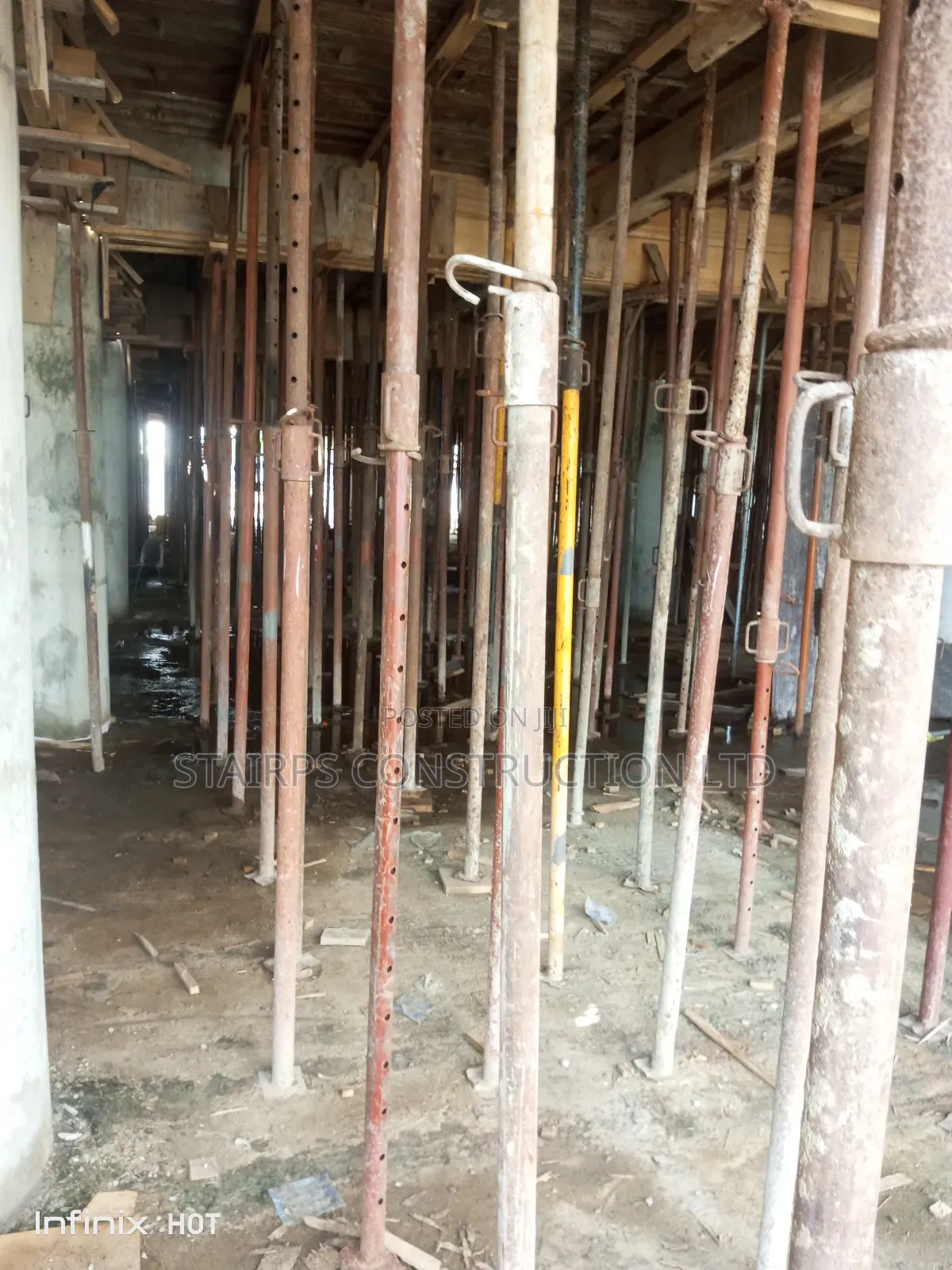 Metal Props, Acrow Jacks , Metal Support for Rent and Sale.