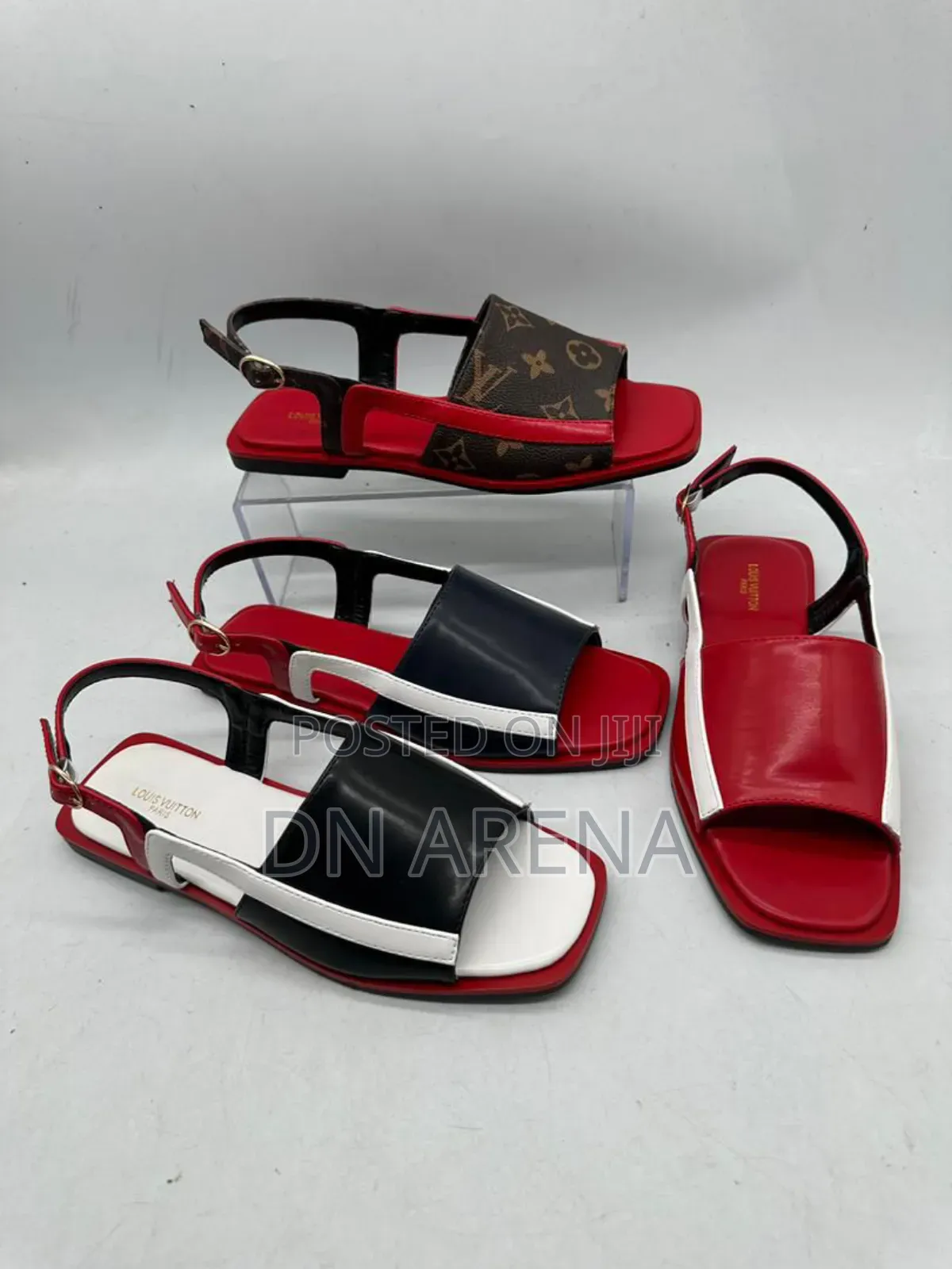 Quality Lady's Leather Sandals in a Box