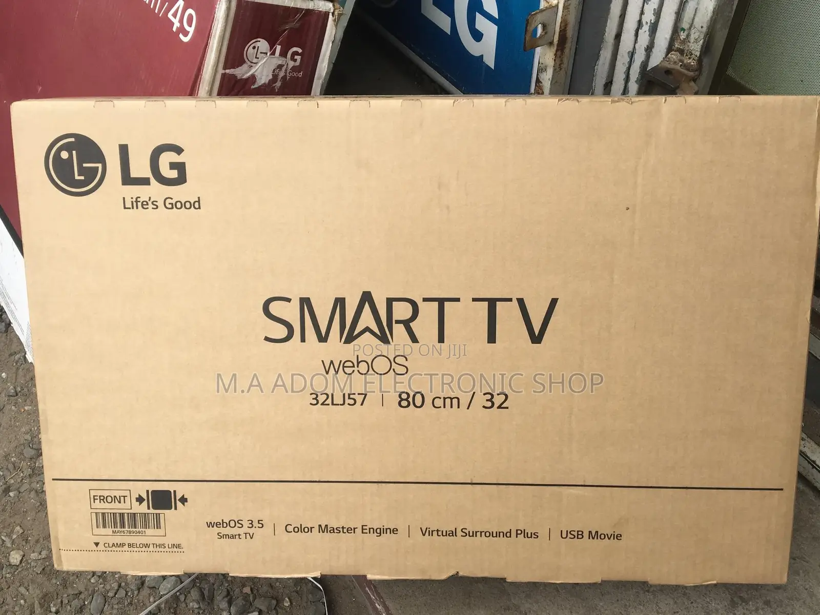 Lg 32”Smart Webos Digital Satellite Led Tv