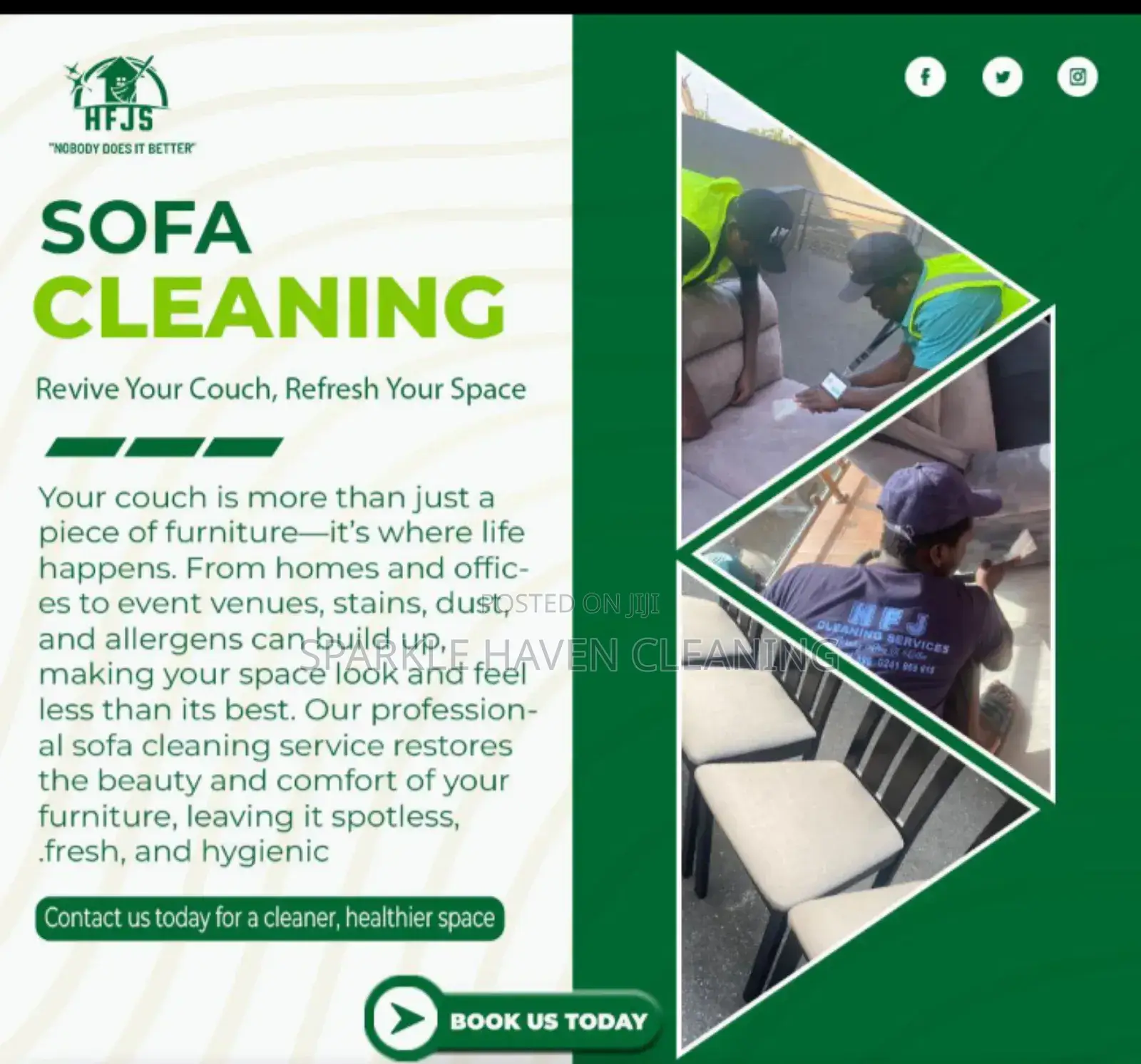 Sofa , Mattress Cleaning, Floor, Tiles Or Pavements Cleaning