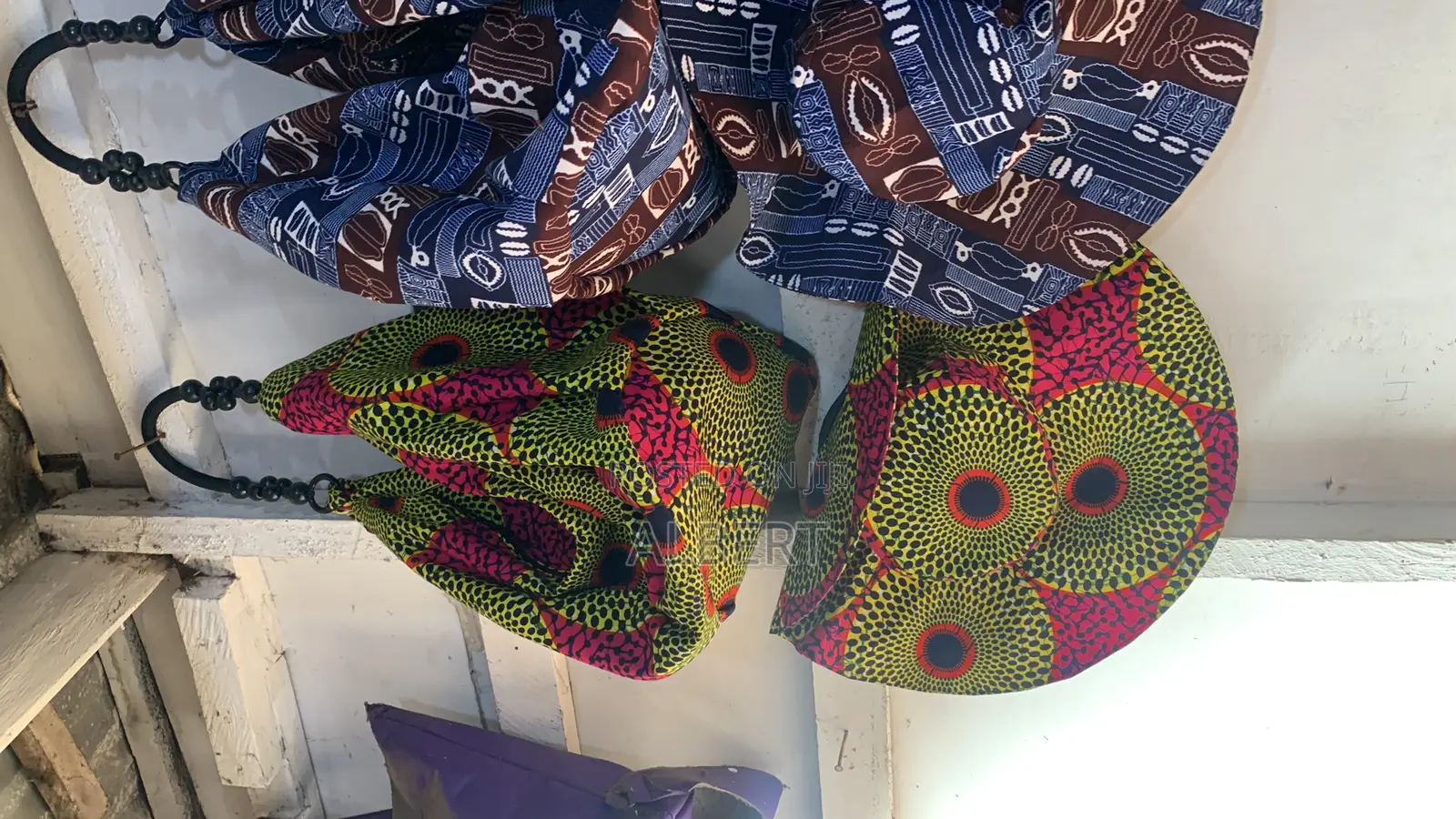 African Print Tote Bags