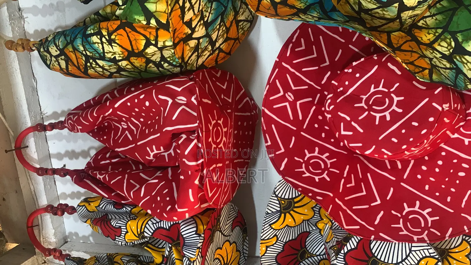 African Print Tote Bags