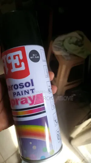Photo - Oil Can Spray Matte Black 4 We Have All Colours Call