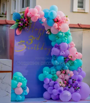 Birthday Decor Setups and Backdrops