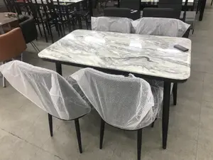 Marble Dining Set(4 Chairs)