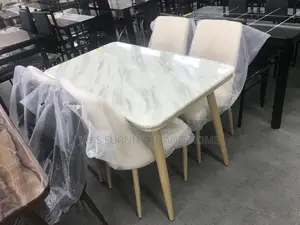 Marble Dining Set(4 Chairs)