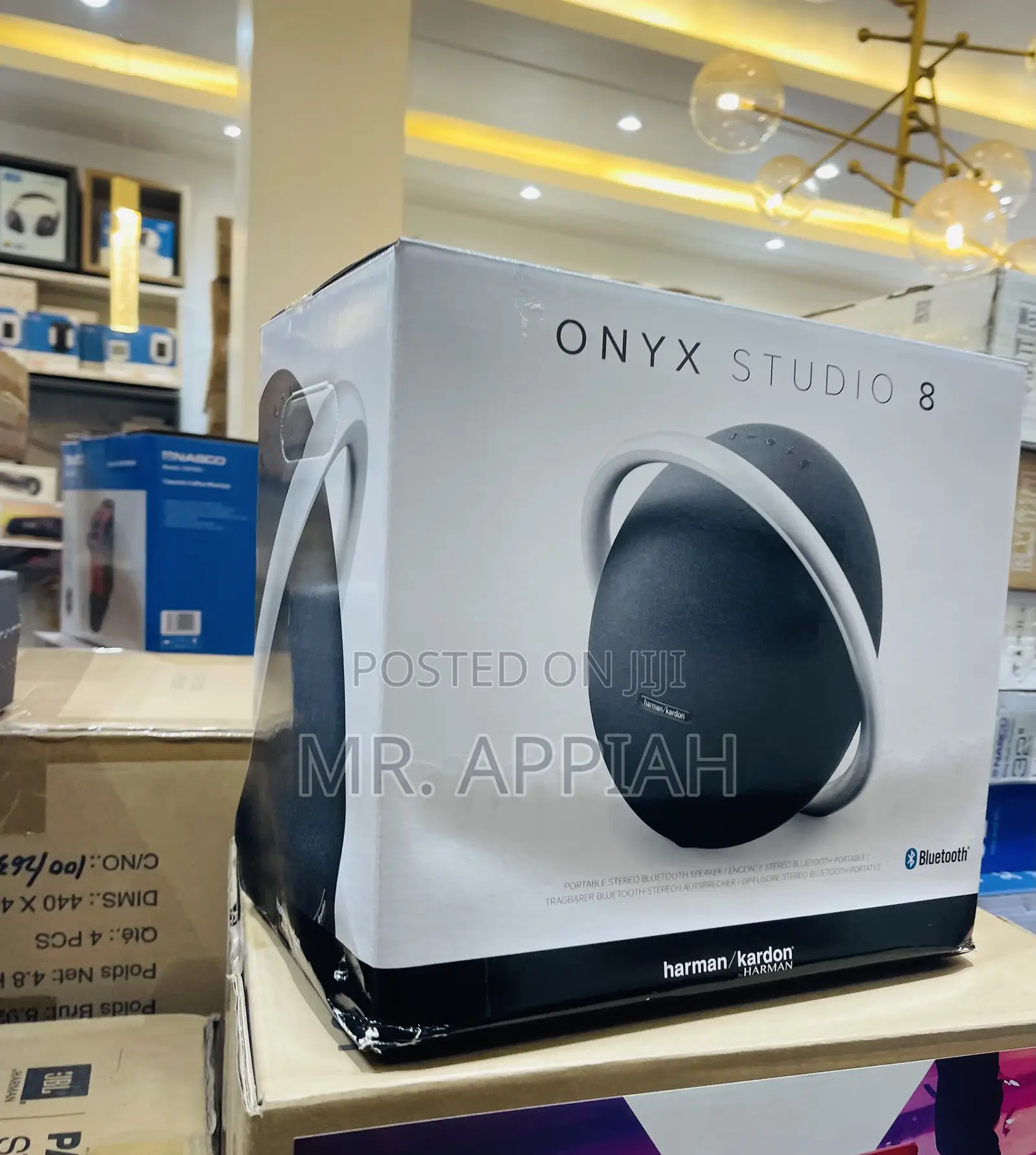 New Onyx 8 Wireless Bluetooth Electric Speaker.
