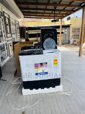 Sealed in Box Pearl 18kg Semi-Auto Washing Machine.