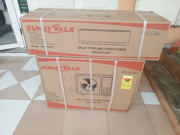 Sunnywalk Split Type Air Conditioner 2.0HP AC R410 Gas