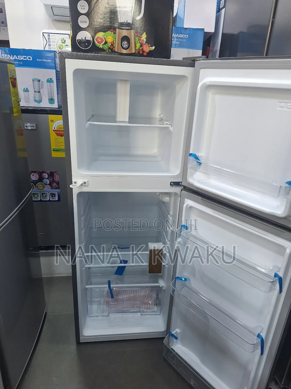 Lexon 138liters Double Door Fridge With Top Lom Freezer