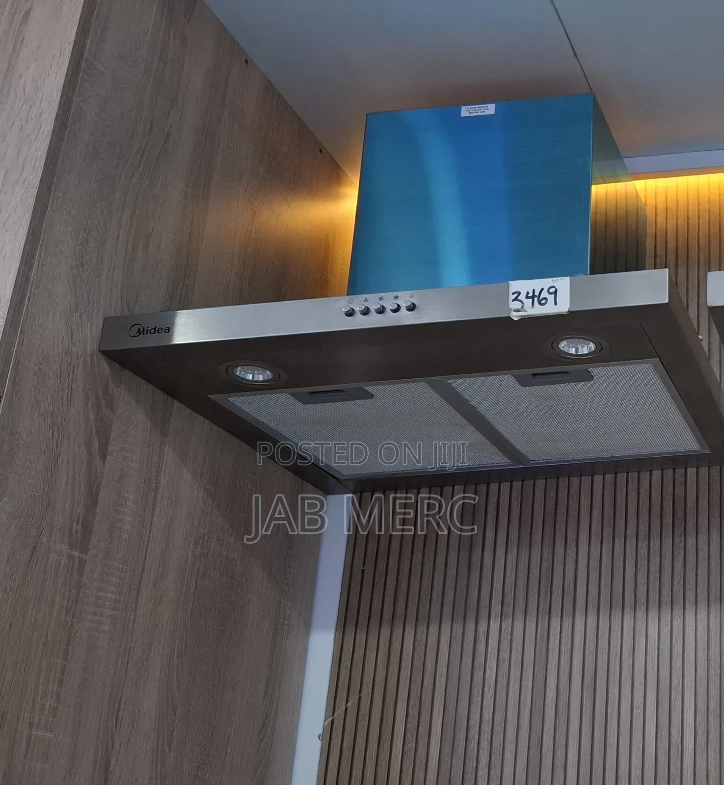 Midea 4 Set 60cm Built in Extractor Hob Microwave Oven New Inbuilt