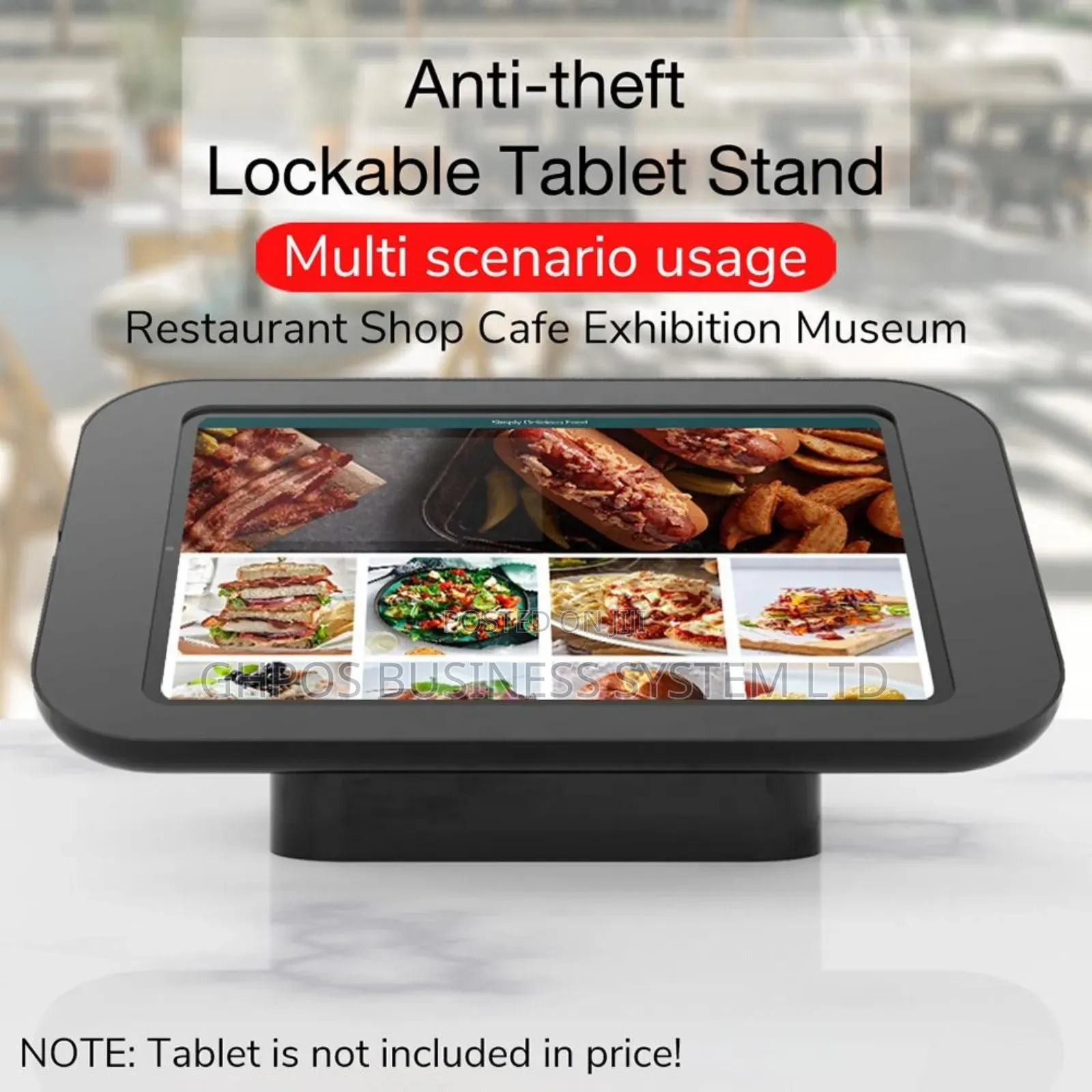 Ubero Restaurant iPad Samsung Tablet Pos Stand