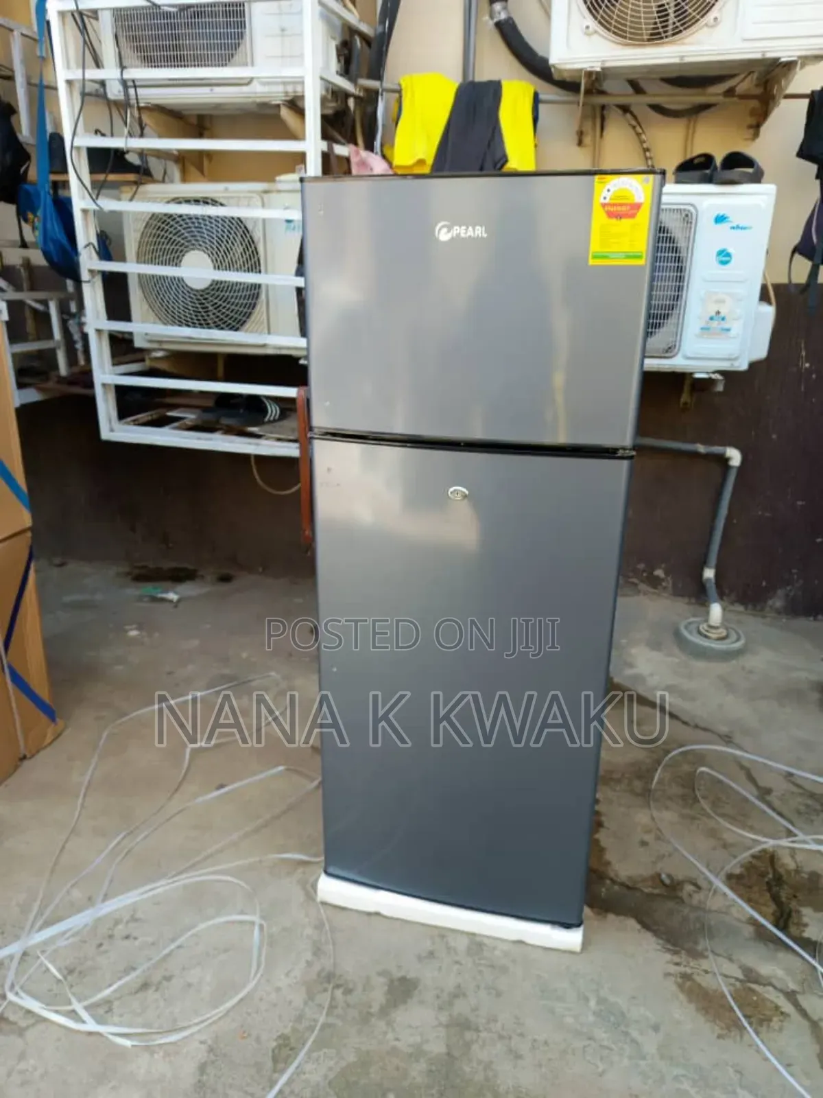 Pearl 200litres Double Door Fridge With Top Freezer