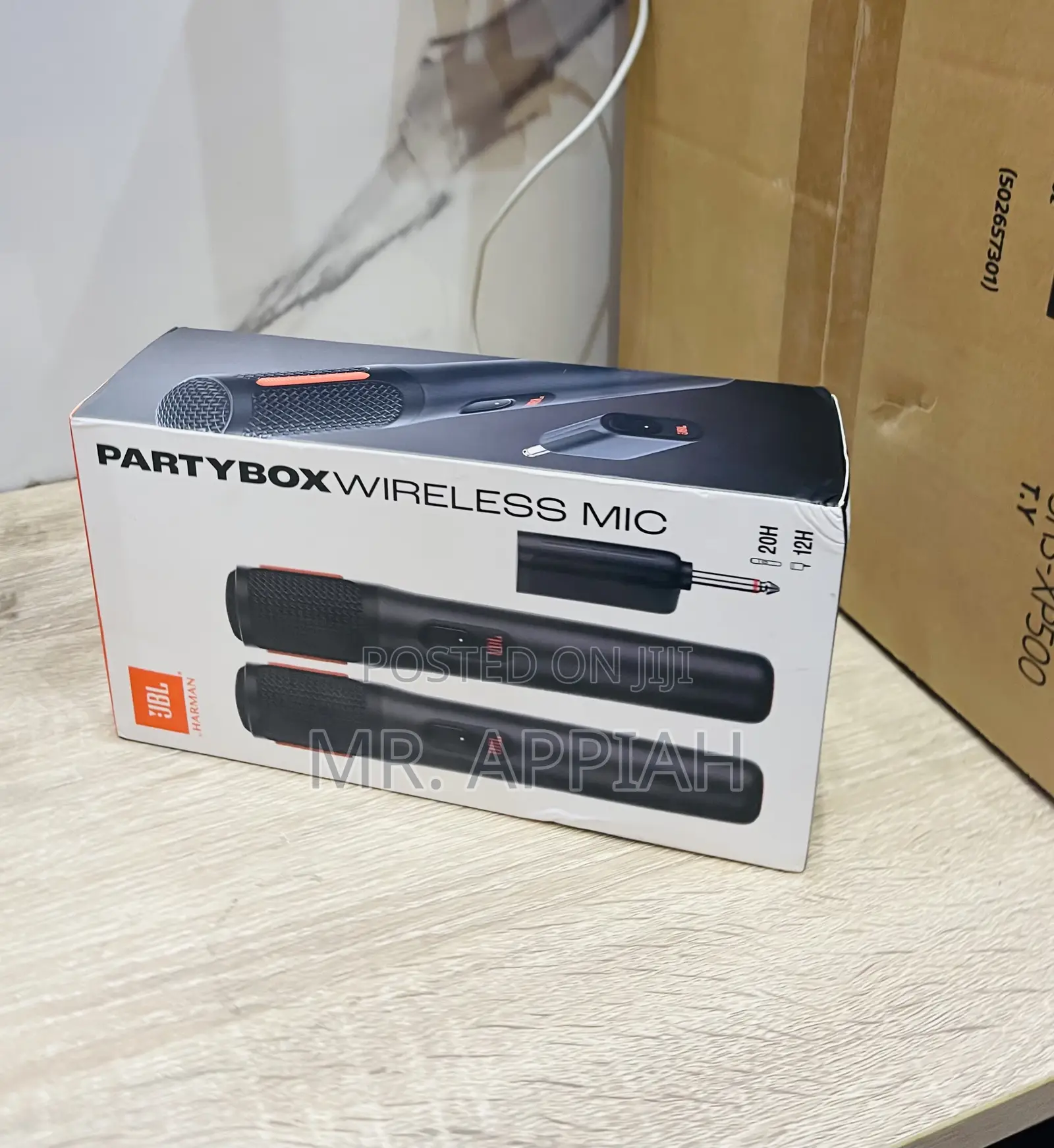 Newly in Stock JBL Partybox Wireless Microphone.