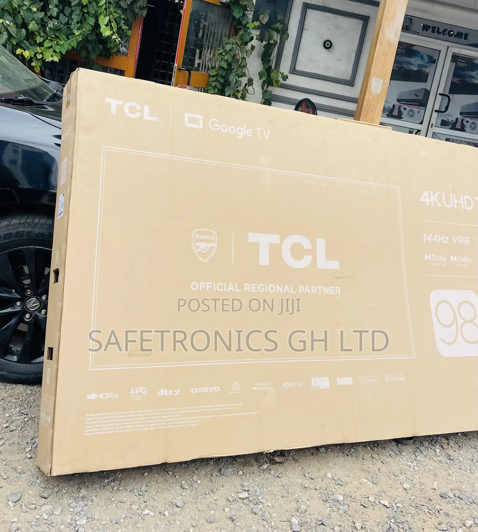 TCL 98 Inch Smart Led Android P745 98 Inch Sleek Tv