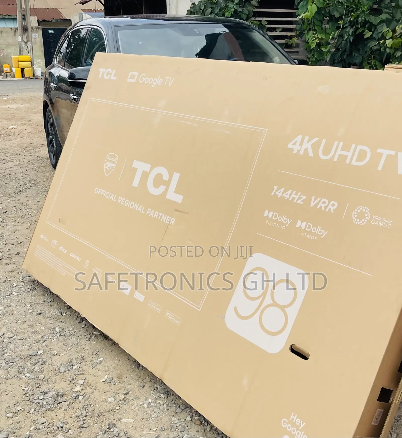 Get Authentic 98 Inch Smart Led TCL L745 Sleek Tv