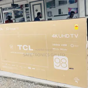 Get Authentic 98 Inch Smart Led TCL L745 Sleek Tv