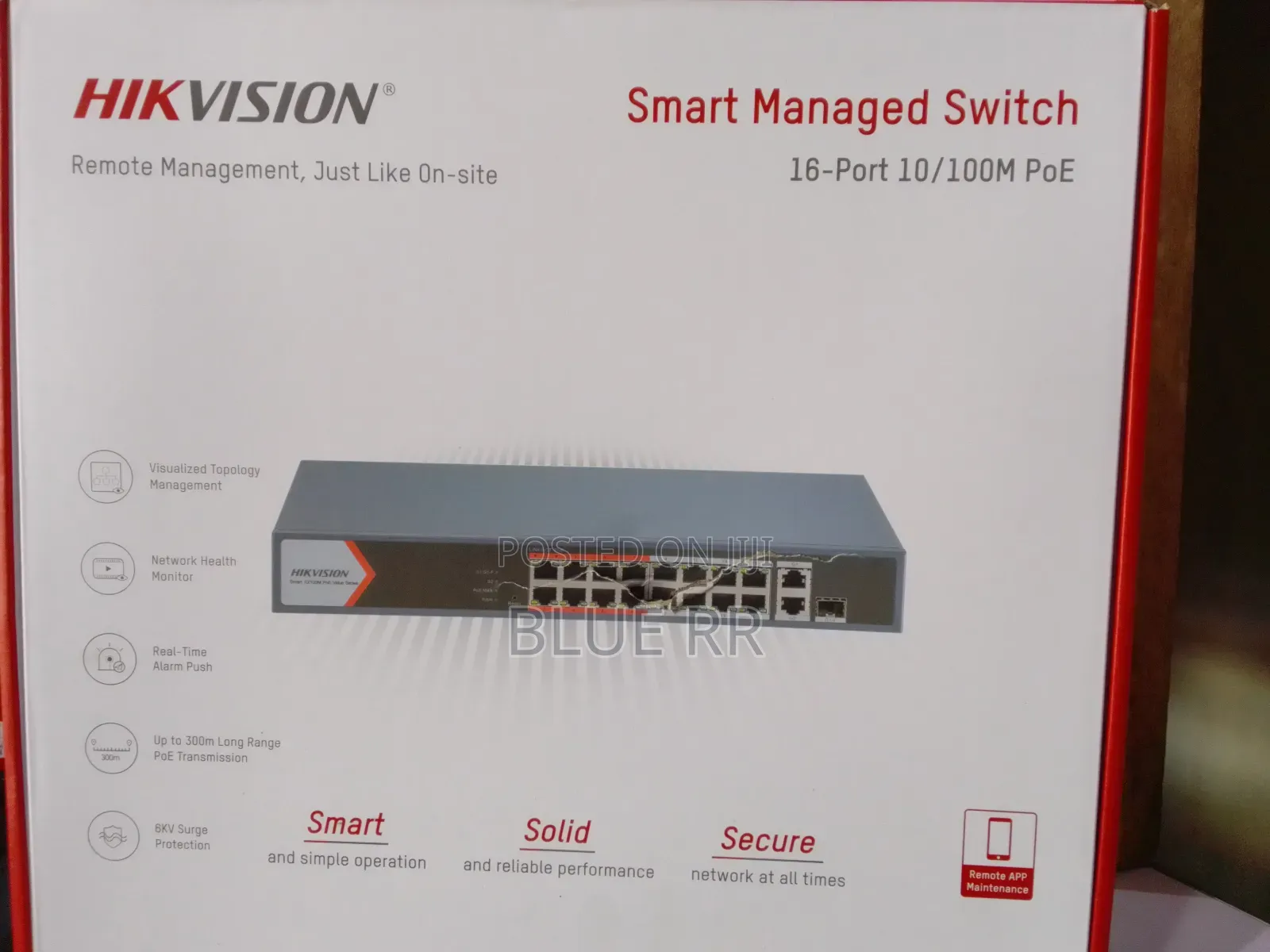 16-Port Poe Switch Hikvision