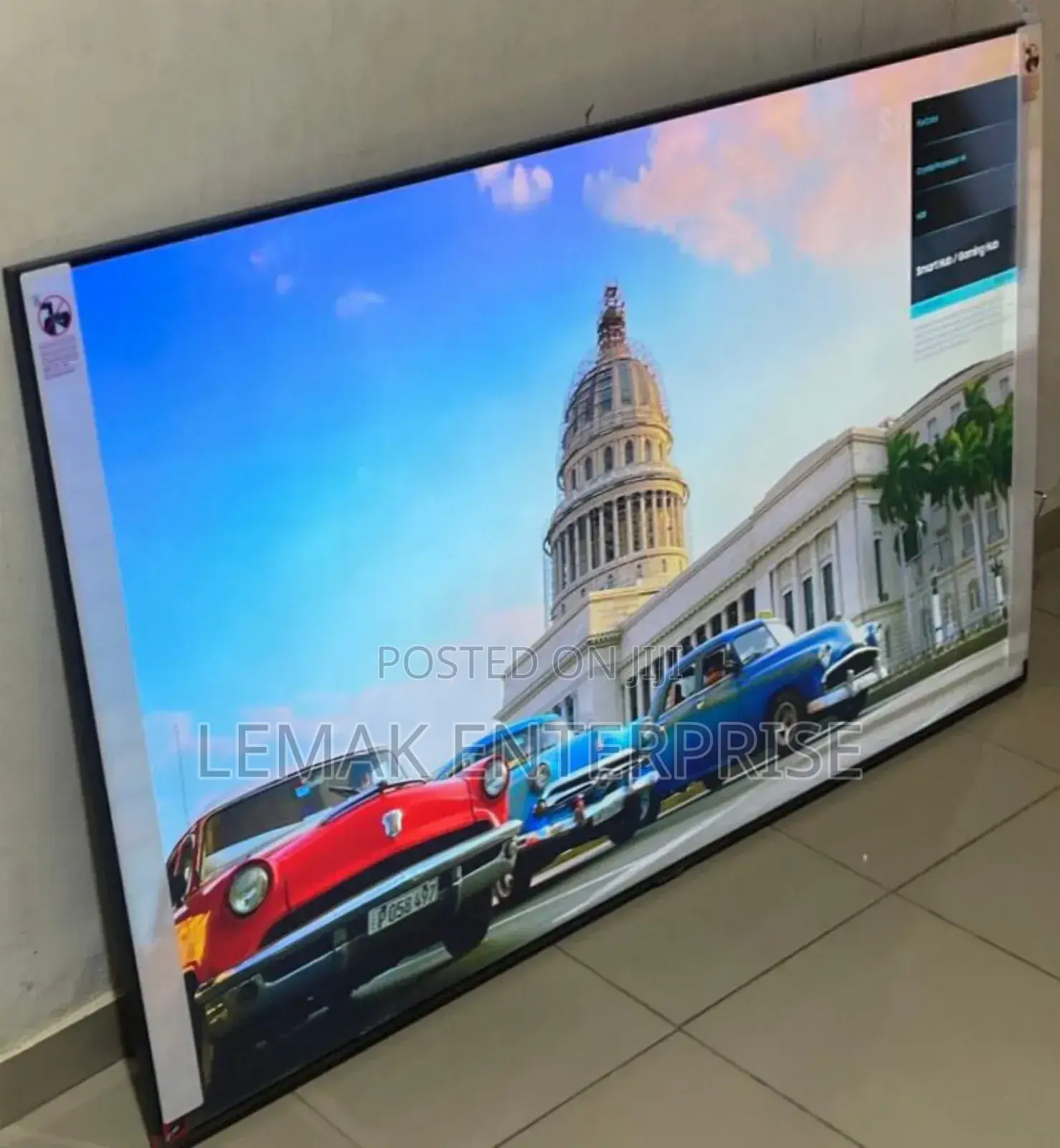 Original Samsung 70" Smart Google Tv From Usa