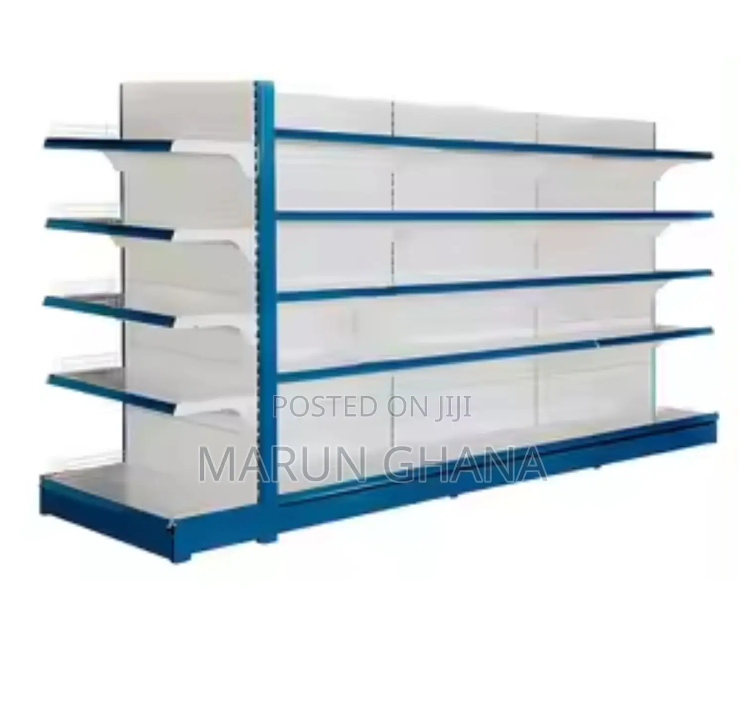 Metal Shelve Rack Double Side For Supermarket