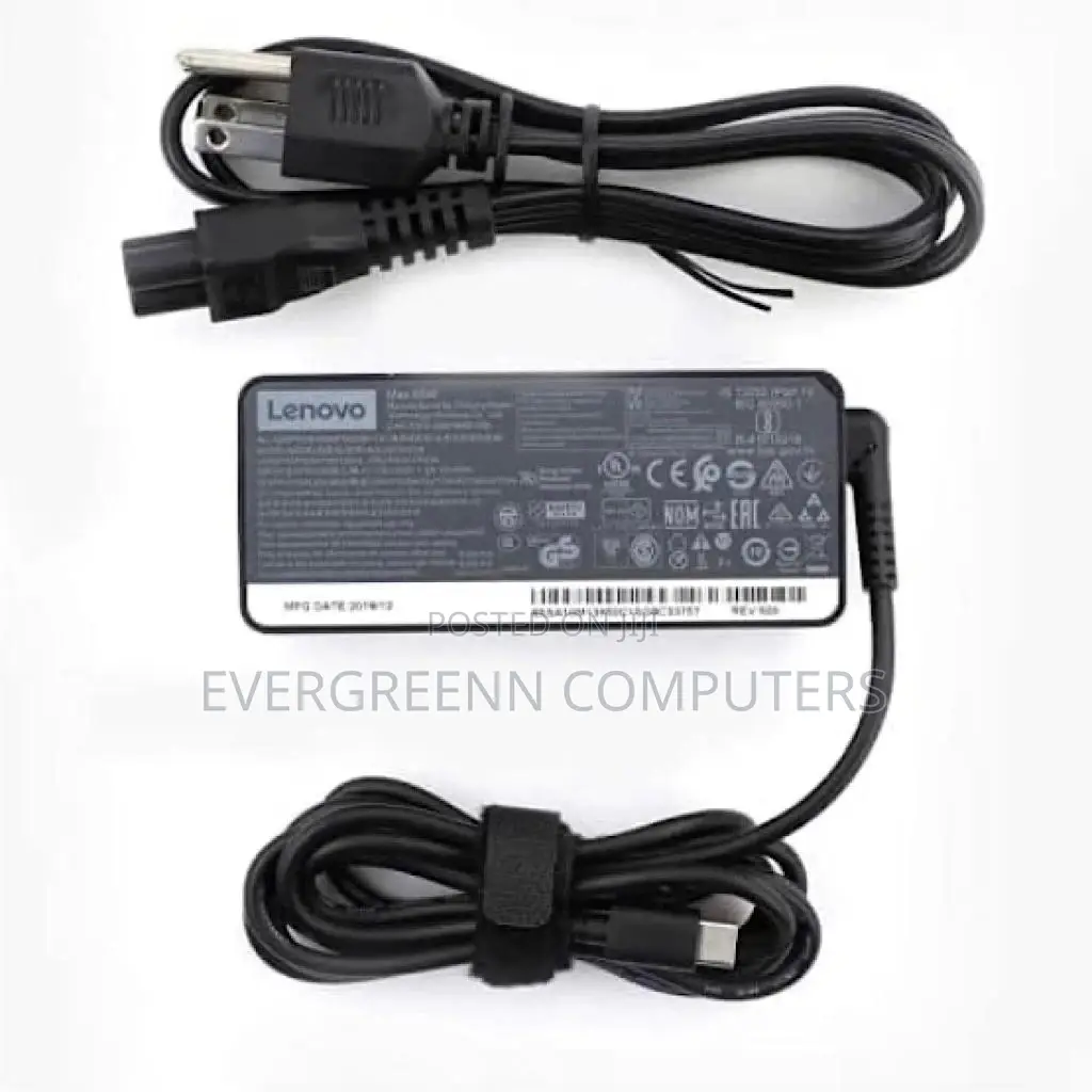 Lenovo Type C Charger, 65W