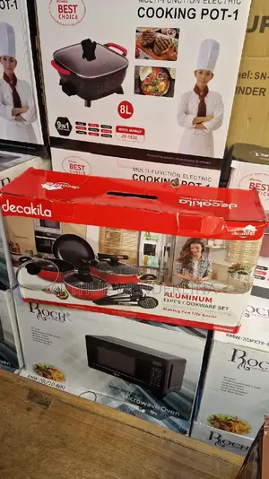 Decakila 11-piece Non-stick Cookware Set [KMEP006B]