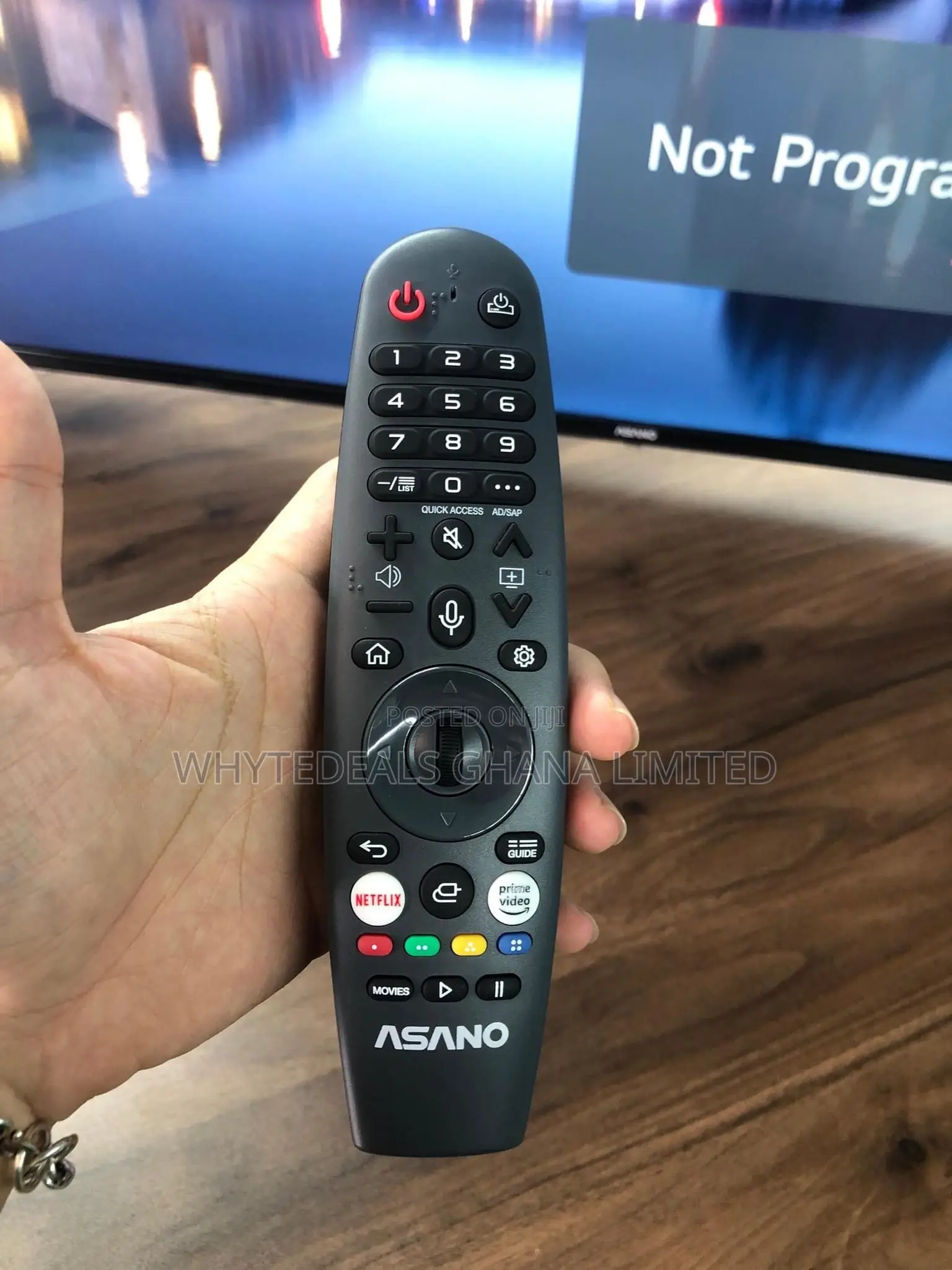Asano 55" Smart Voice-Controlled Led Tv| Magic Remote|Uhd |Hdr|2026