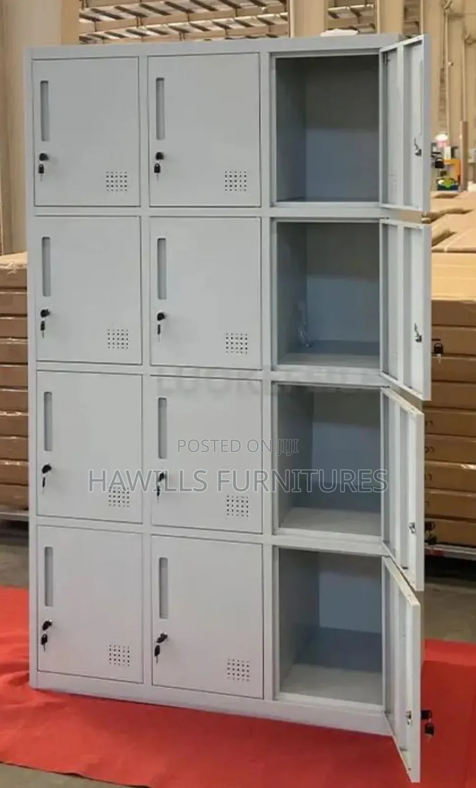 Storage 12 Doors Metal Cabinet