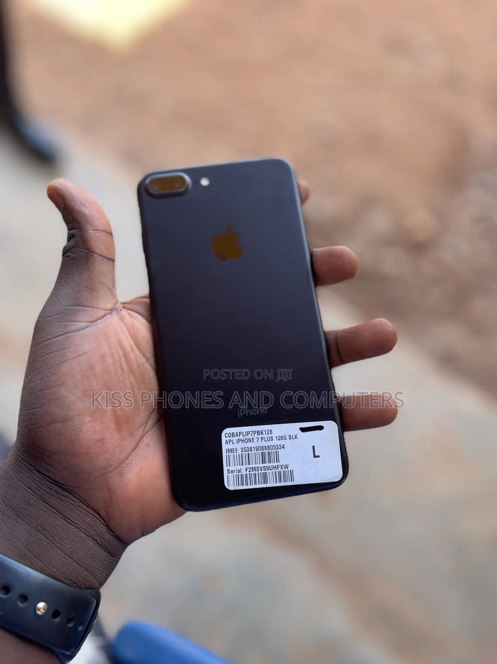 New Apple iPhone 7 Plus 128 GB Black
