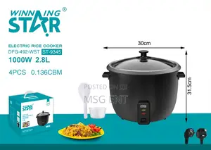 2.8l Large Rice Cooker( Takes Upto 15cups )