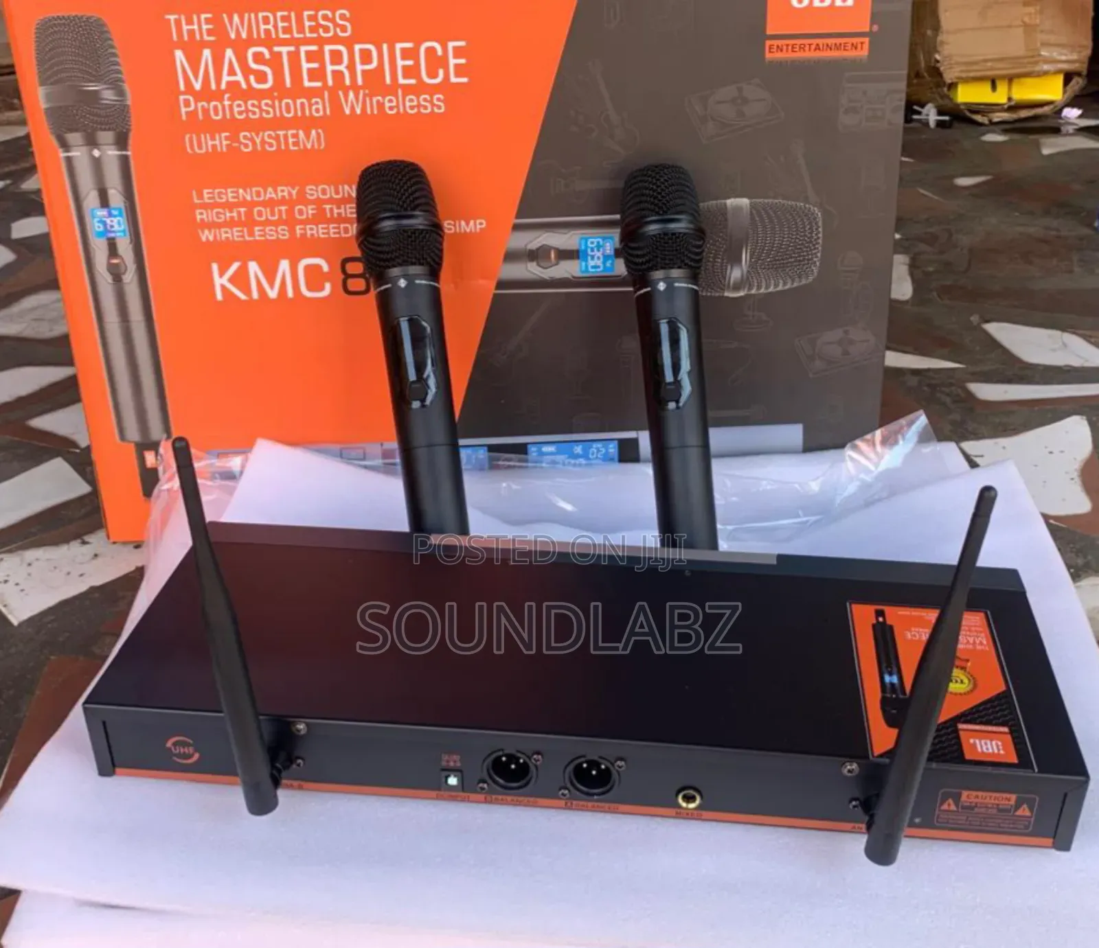 JBL KMC8 Dual Wireless Professional Microphone