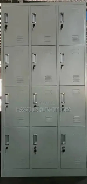 12- Door Industrial Office Locker Cabinet