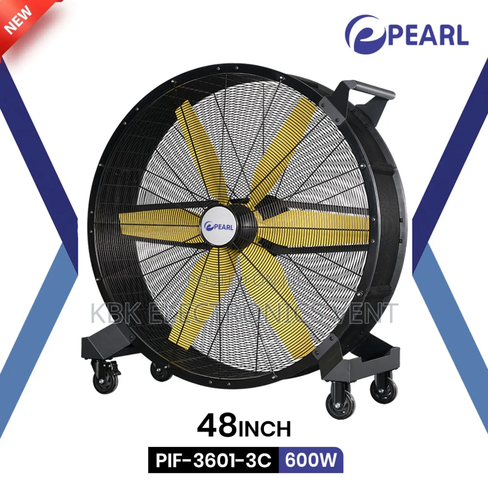 Pearl 48inch Commercial Standing Fan