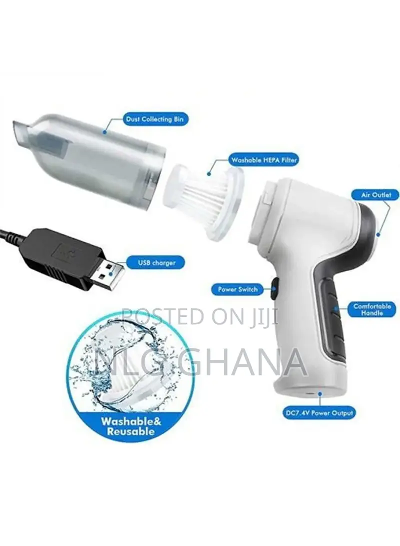 120w 9000pa 3-in-1 Cordless Handheld Rechargeable Vacuum Tvx10534