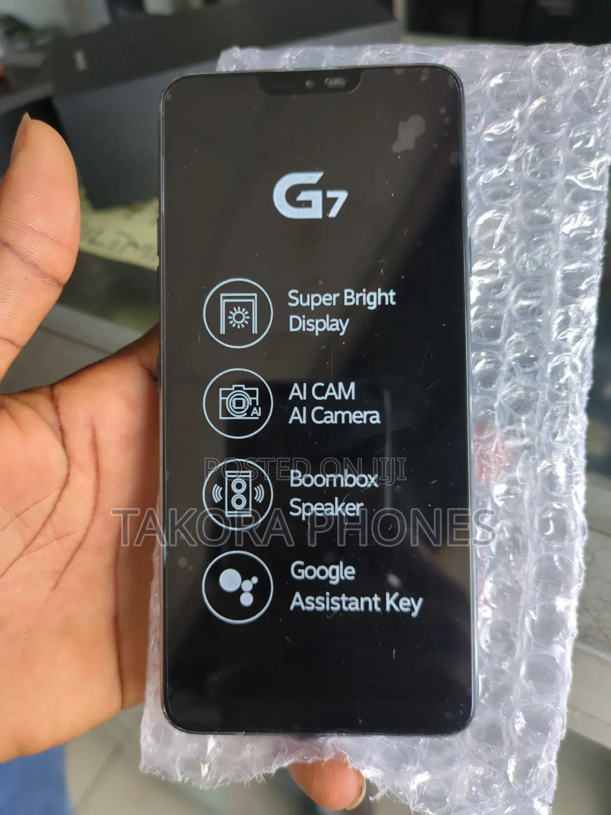 New LG G7 ThinQ 64 GB Black