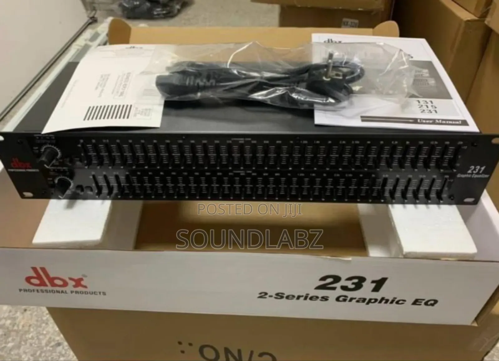 DBX Double Band Equalizer