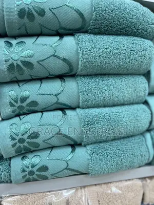 Luxurious Large Towels Available in Different Colors