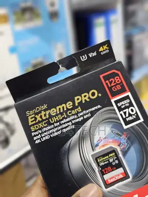 Sandisk Extreme Pro 128gb 170mbps Sd Card