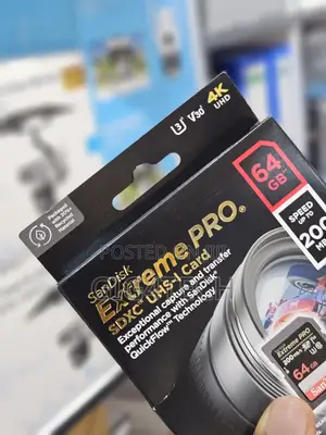 Sandisk Extreme Pro 64gb 170mbps Sd Card