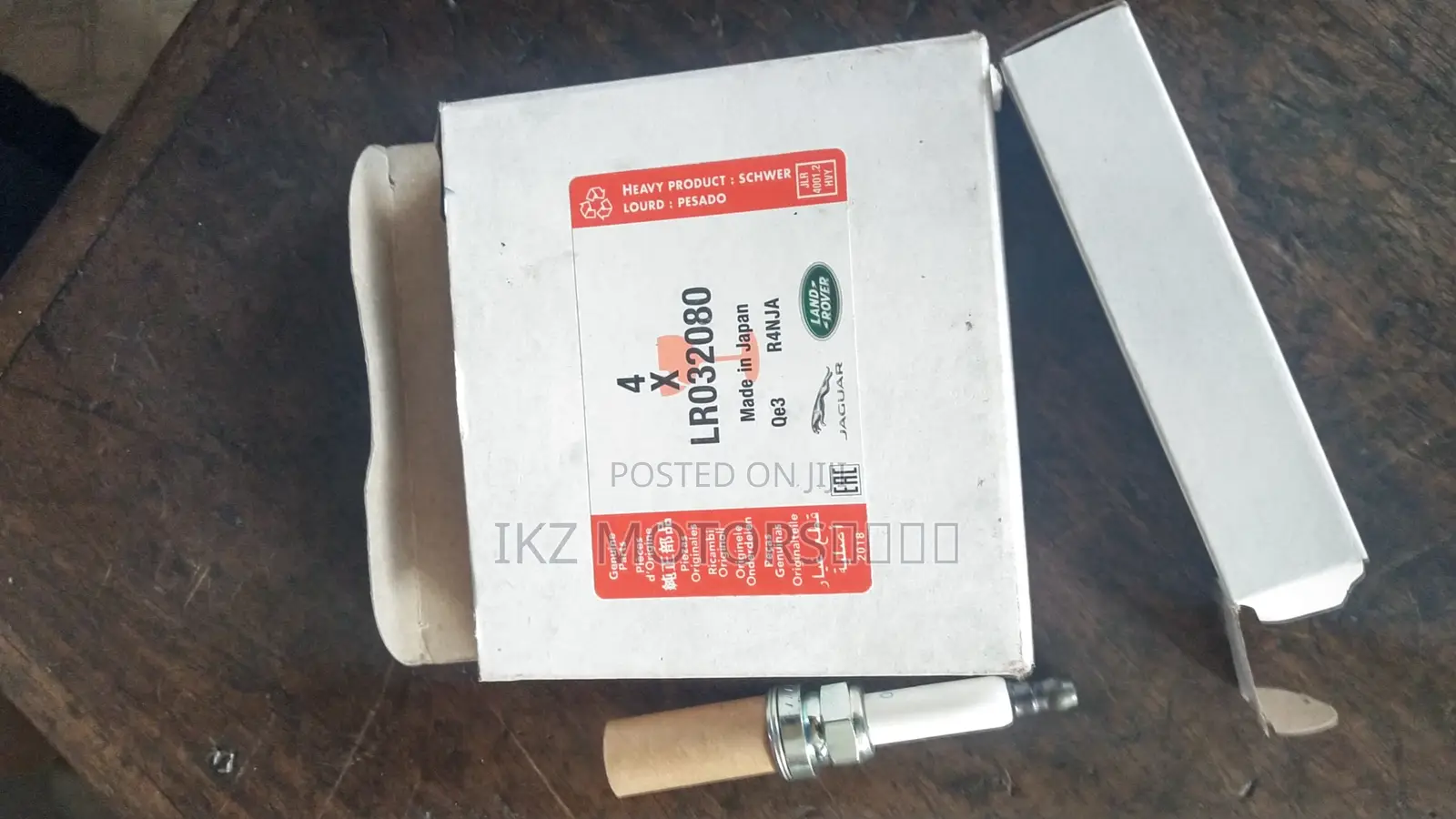 Original Range Rover Sports/Velar/Evoque Spark Plugs