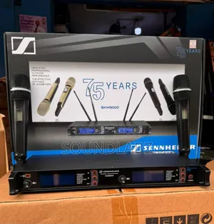 Sennheiser Skm9000 New Model Wireless Dual Microphone