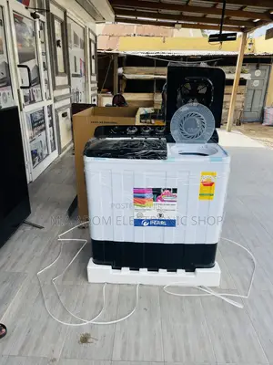 Quality Pearl 18kg Semi-Automatic Washing Machine.