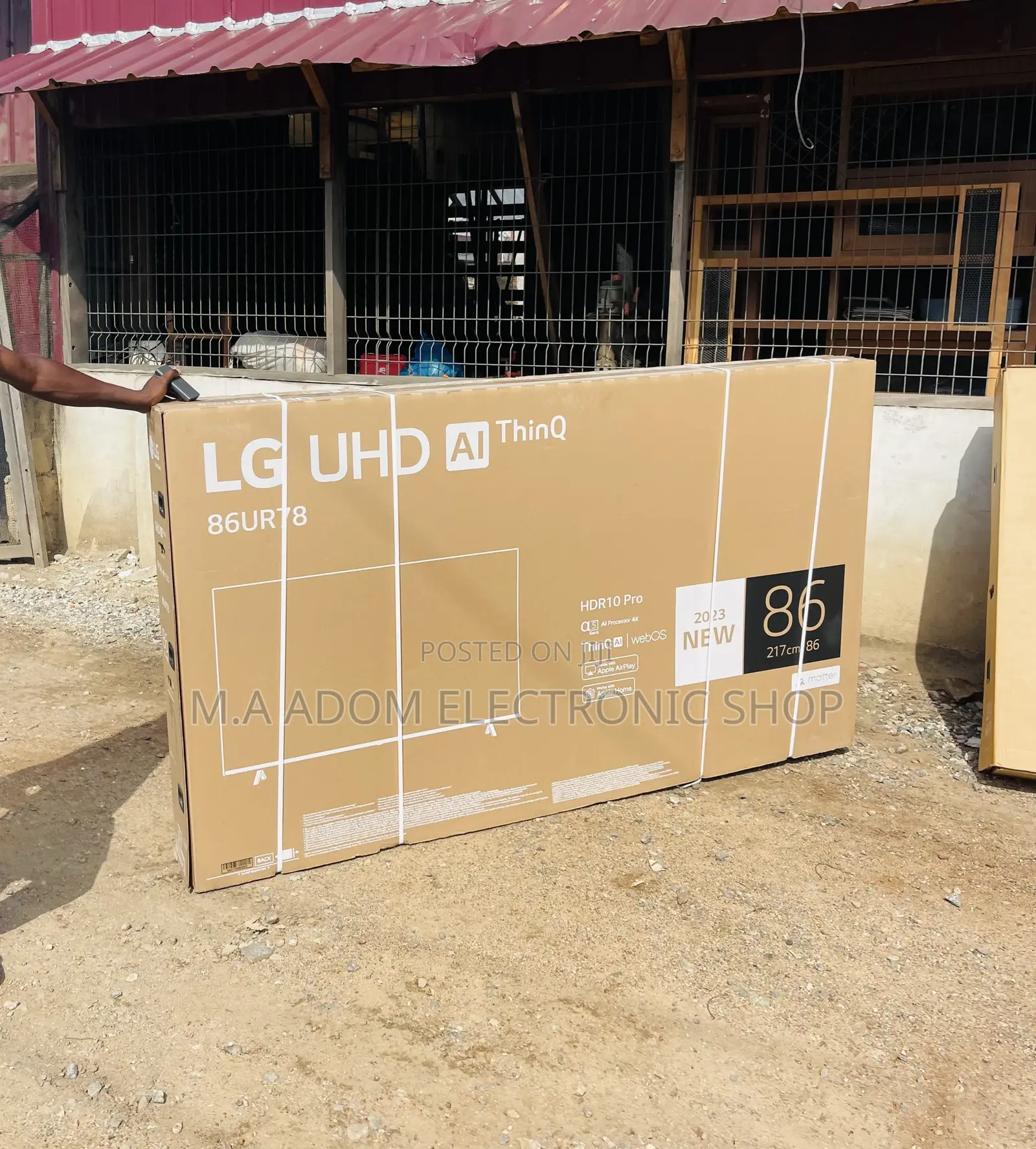 Authentic Lg86uq900 86 Inch Uhd Smart Television(Black) 