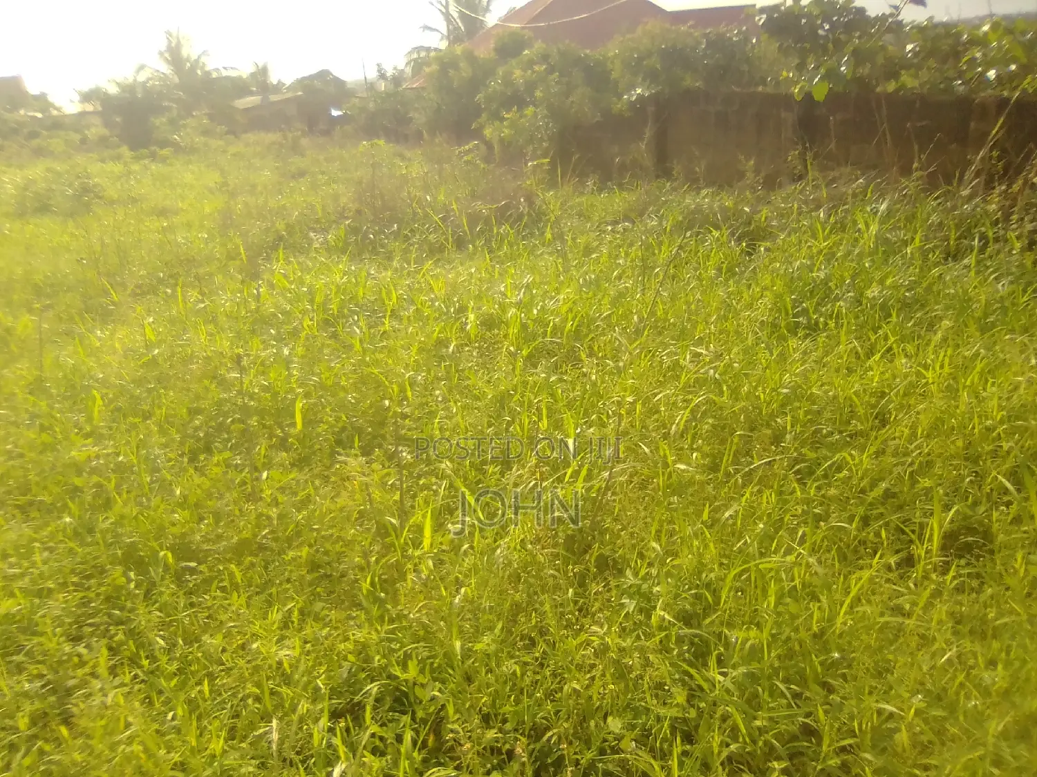 Fenced 2 Plots of Land for Sale at Ablekuma Manhean