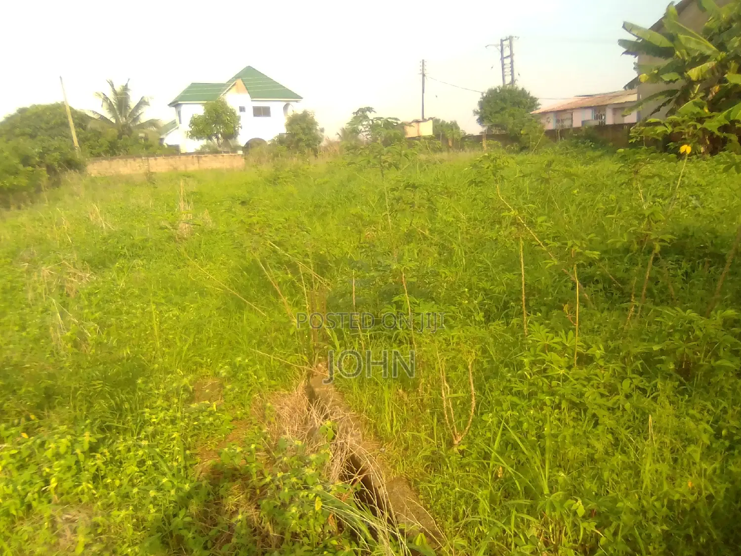 Fenced 2 Plots of Land for Sale at Ablekuma Manhean