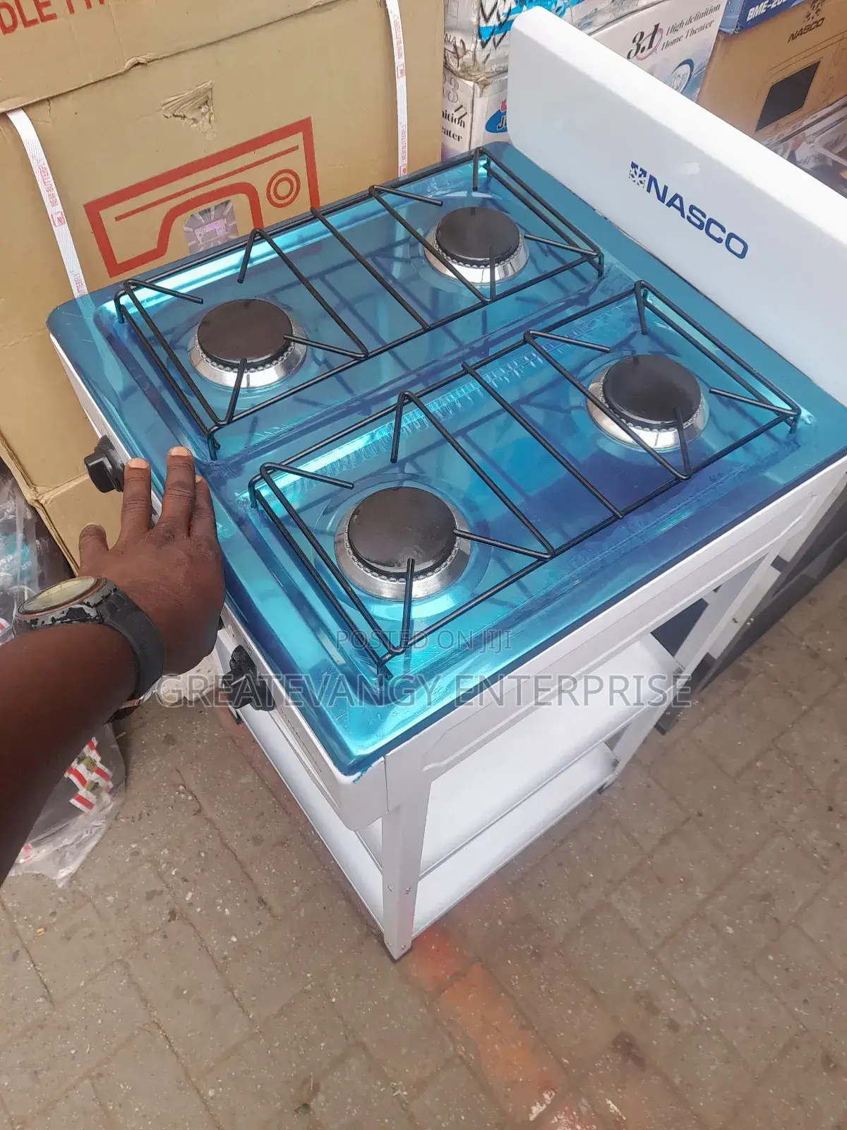Brandnew 4 Burner Standing Gas Stove
