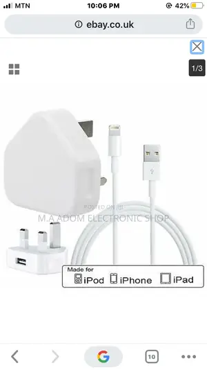 Original iPhone Fast Charger