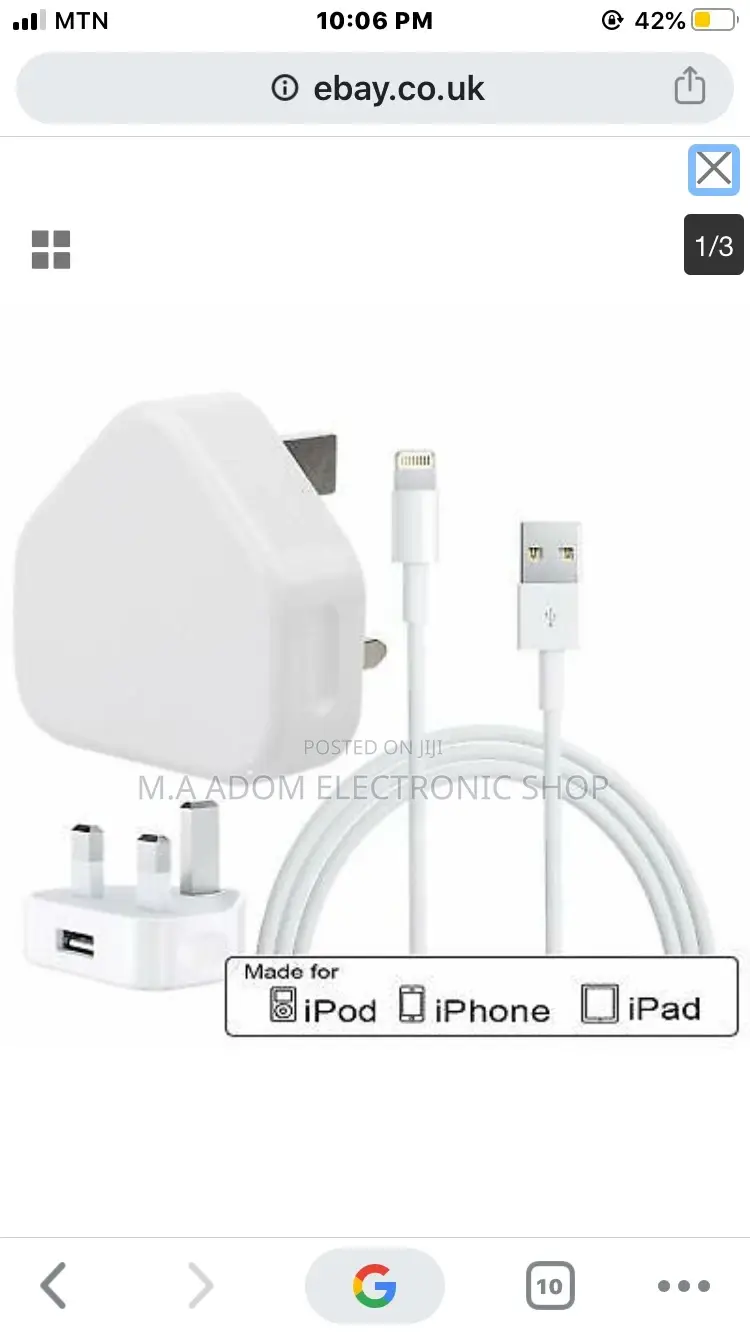 Original iPhone Fast Charger